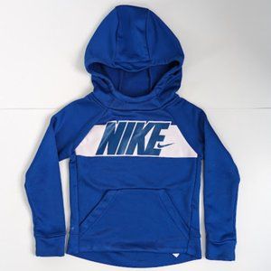 Nike Dri-Fit Pullover Boy's Blue Training Hoodie